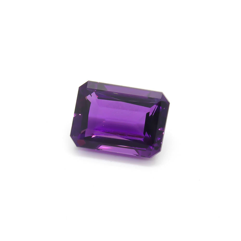 11.15 ct Octagon Faceted Amethyst