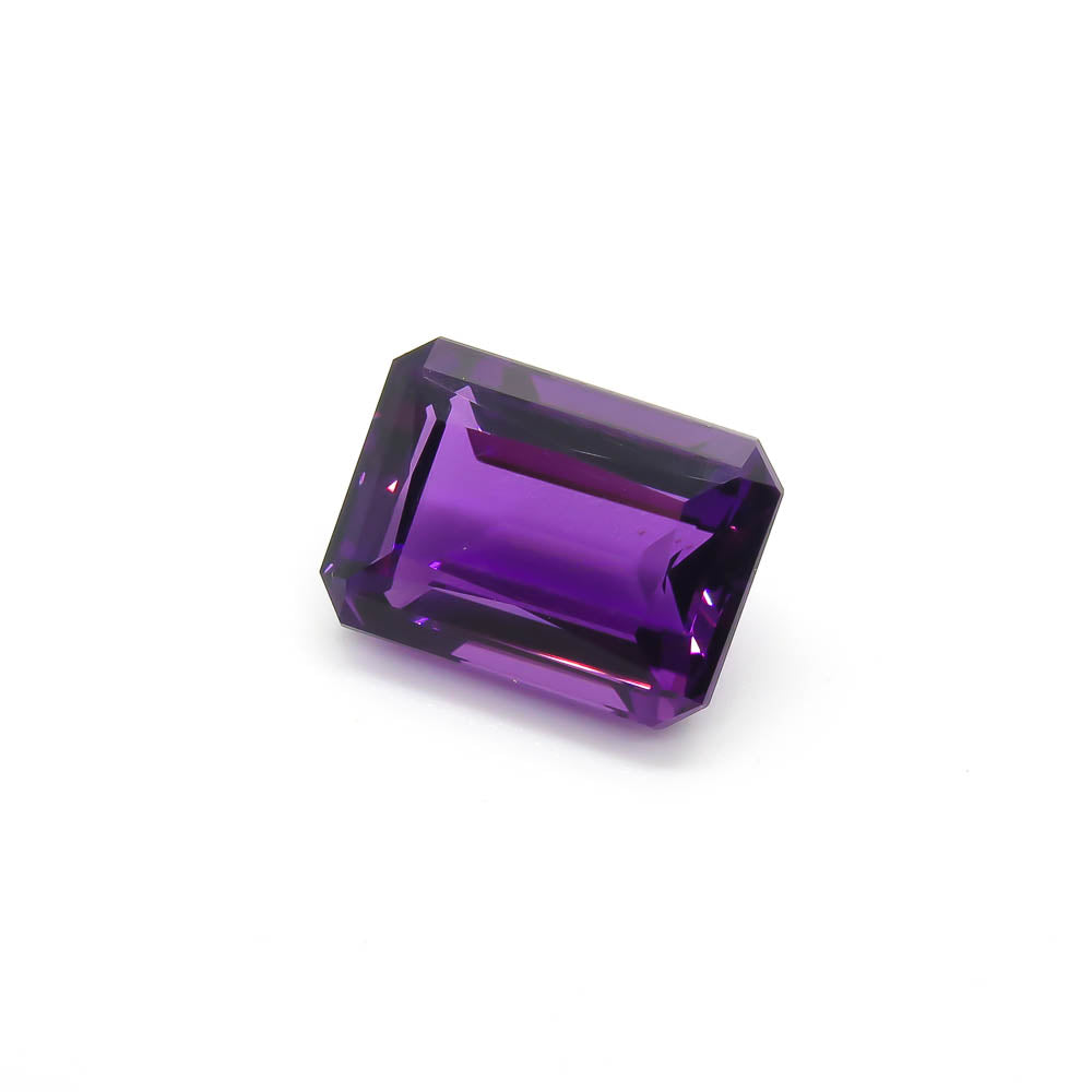 11.15 ct Octagon Faceted Amethyst