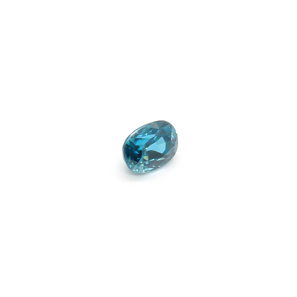 2.00 ct Oval Sky Blue Natural Zircon