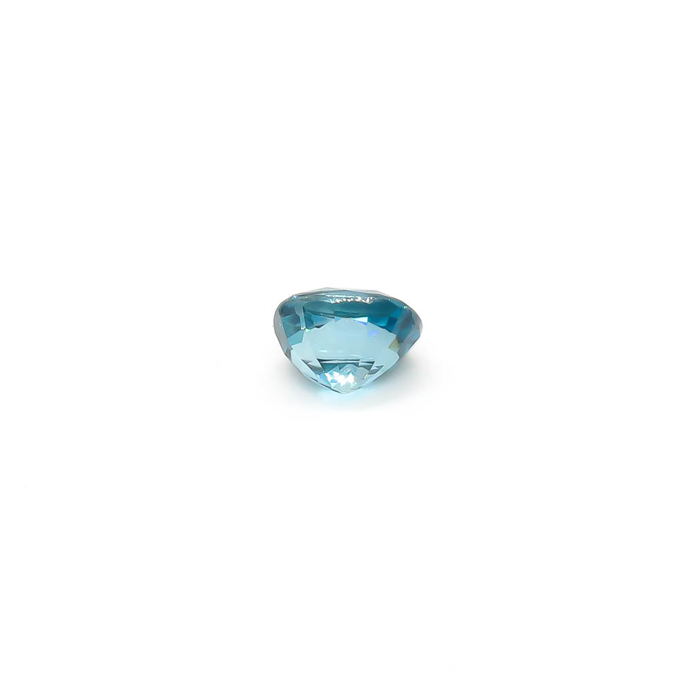 2.00 ct Oval Sky Blue Natural Zircon