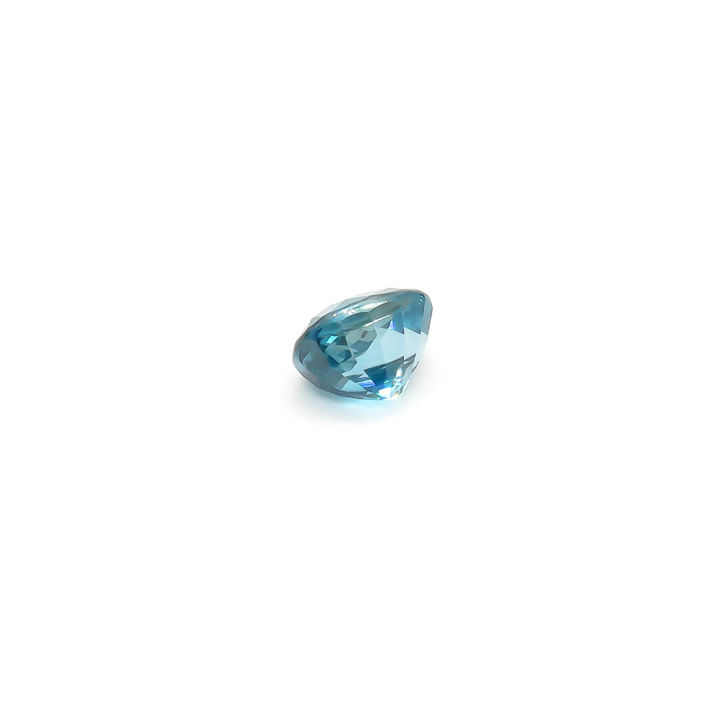 2.00 ct Oval Sky Blue Natural Zircon