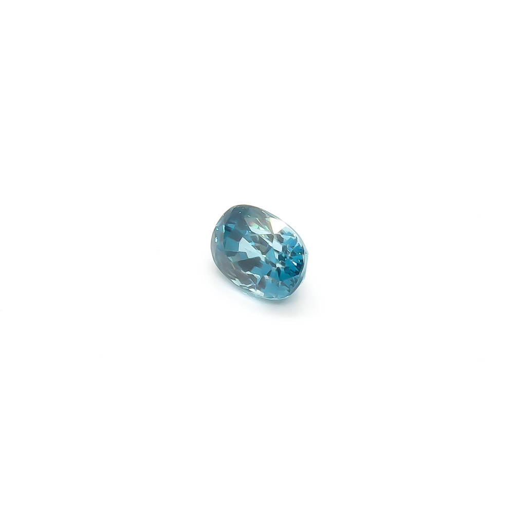 2.00 ct Oval Sky Blue Natural Zircon