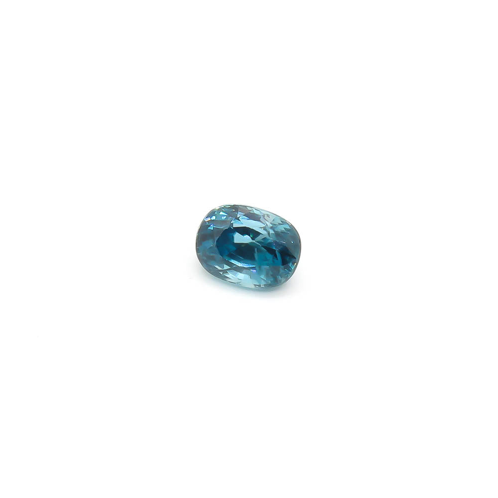 2.00 ct Oval Sky Blue Natural Zircon
