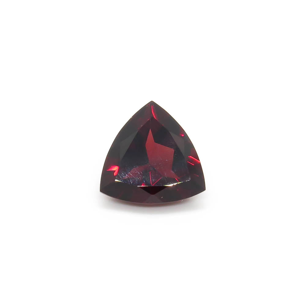 6.56 ct Trilliant Cut Natural Rhodolite Garnet