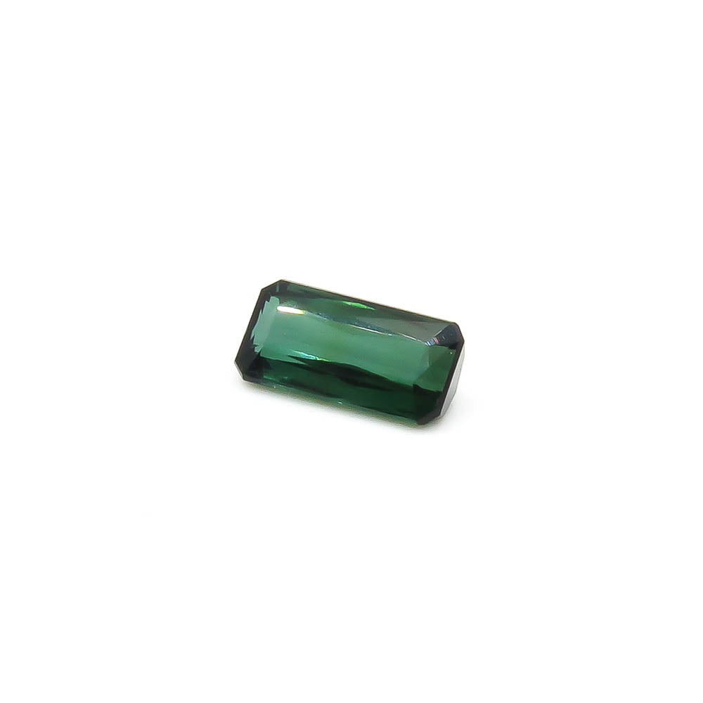 1.84 ct Octagon Faceted Forest Green Tourmaline