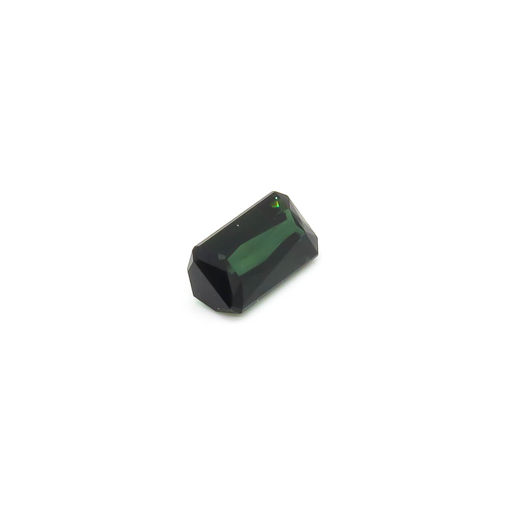 1.84 ct Octagon Faceted Forest Green Tourmaline