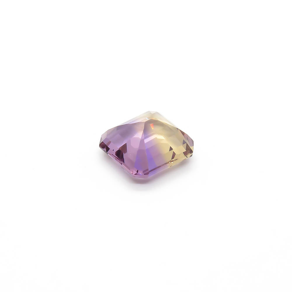 6.29 ct Octagon Faceted UNTREATED Natural Bolivian Ametrine