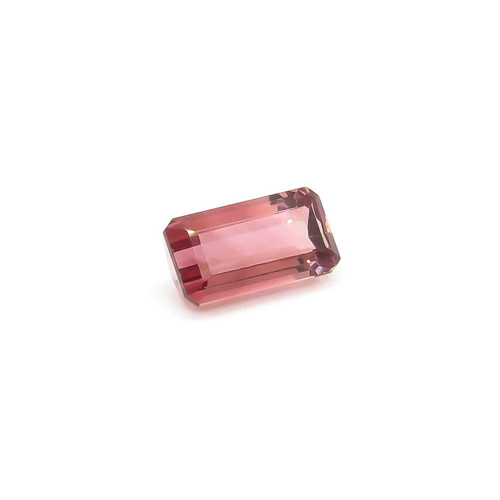 2.81 ct Octagon Faceted Bi-Colour Pink Tourmaline