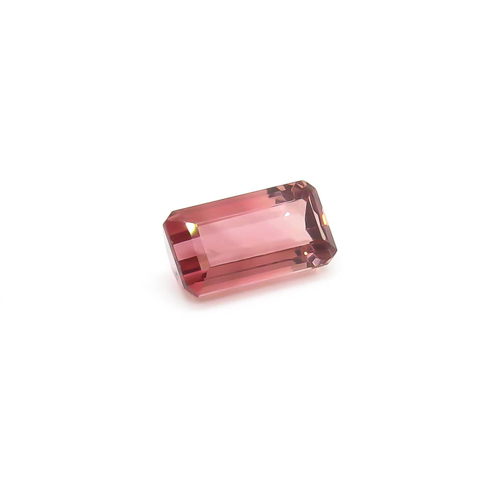 2.81 ct Octagon Faceted Bi-Colour Pink Tourmaline
