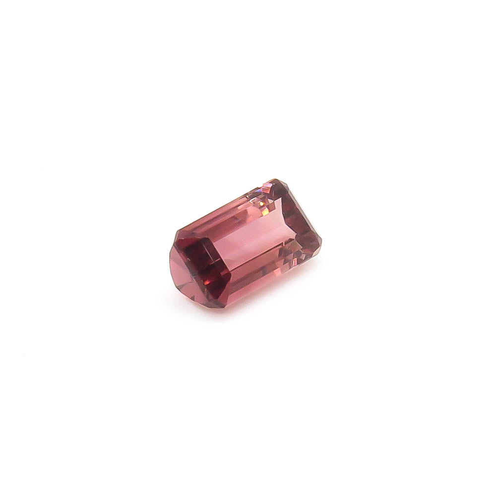 2.81 ct Octagon Faceted Bi-Colour Pink Tourmaline