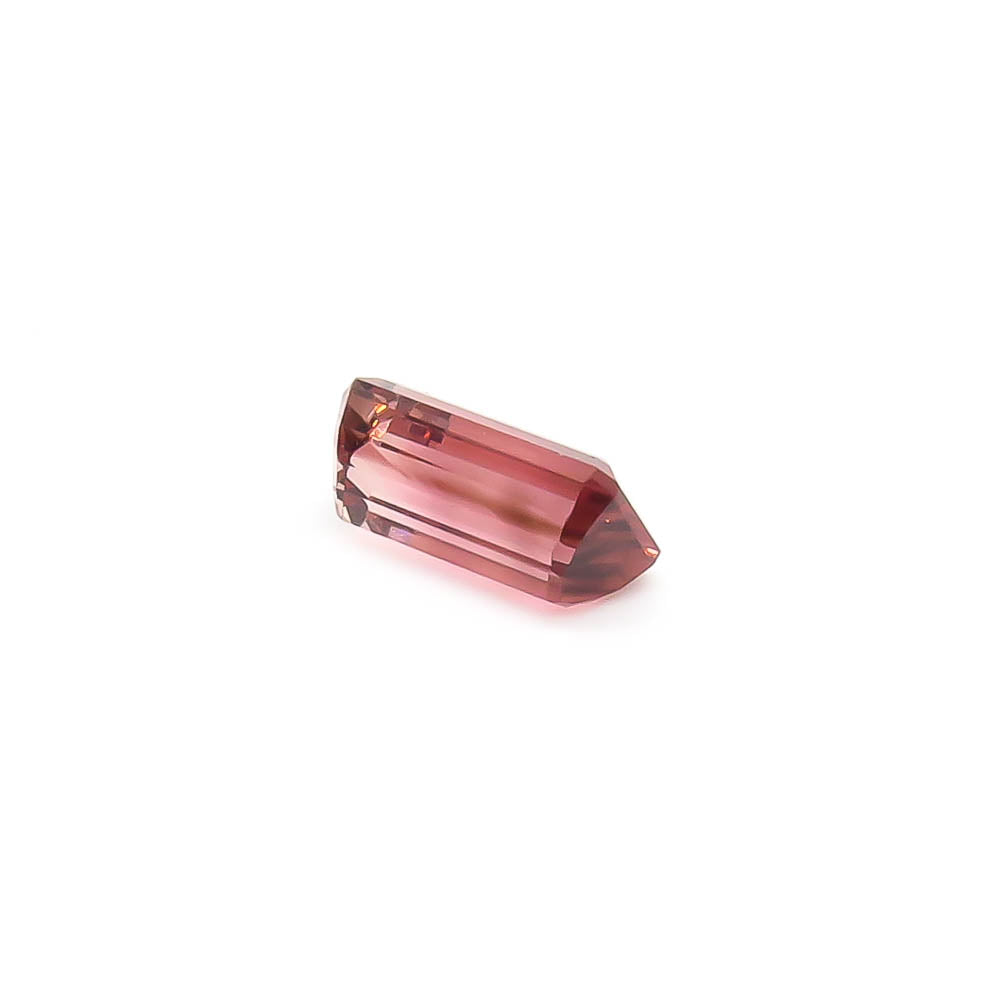 2.81 ct Octagon Faceted Bi-Colour Pink Tourmaline