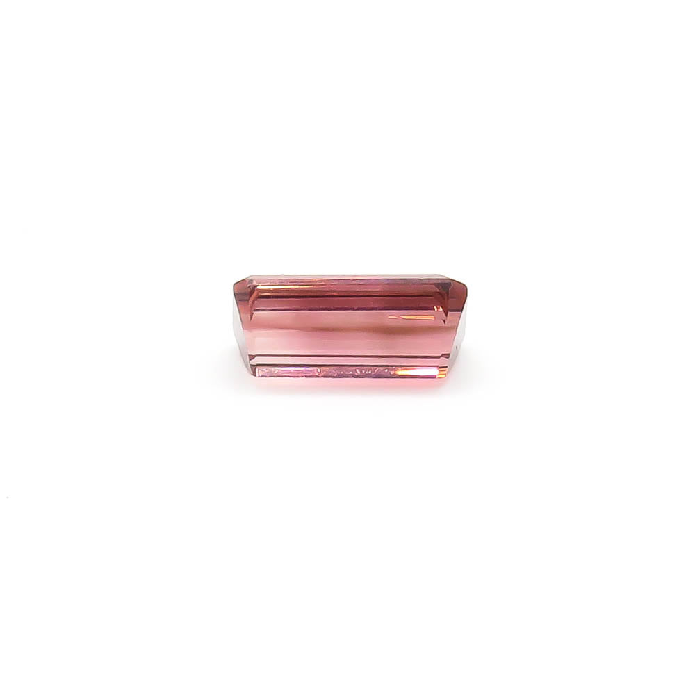 2.81 ct Octagon Faceted Bi-Colour Pink Tourmaline