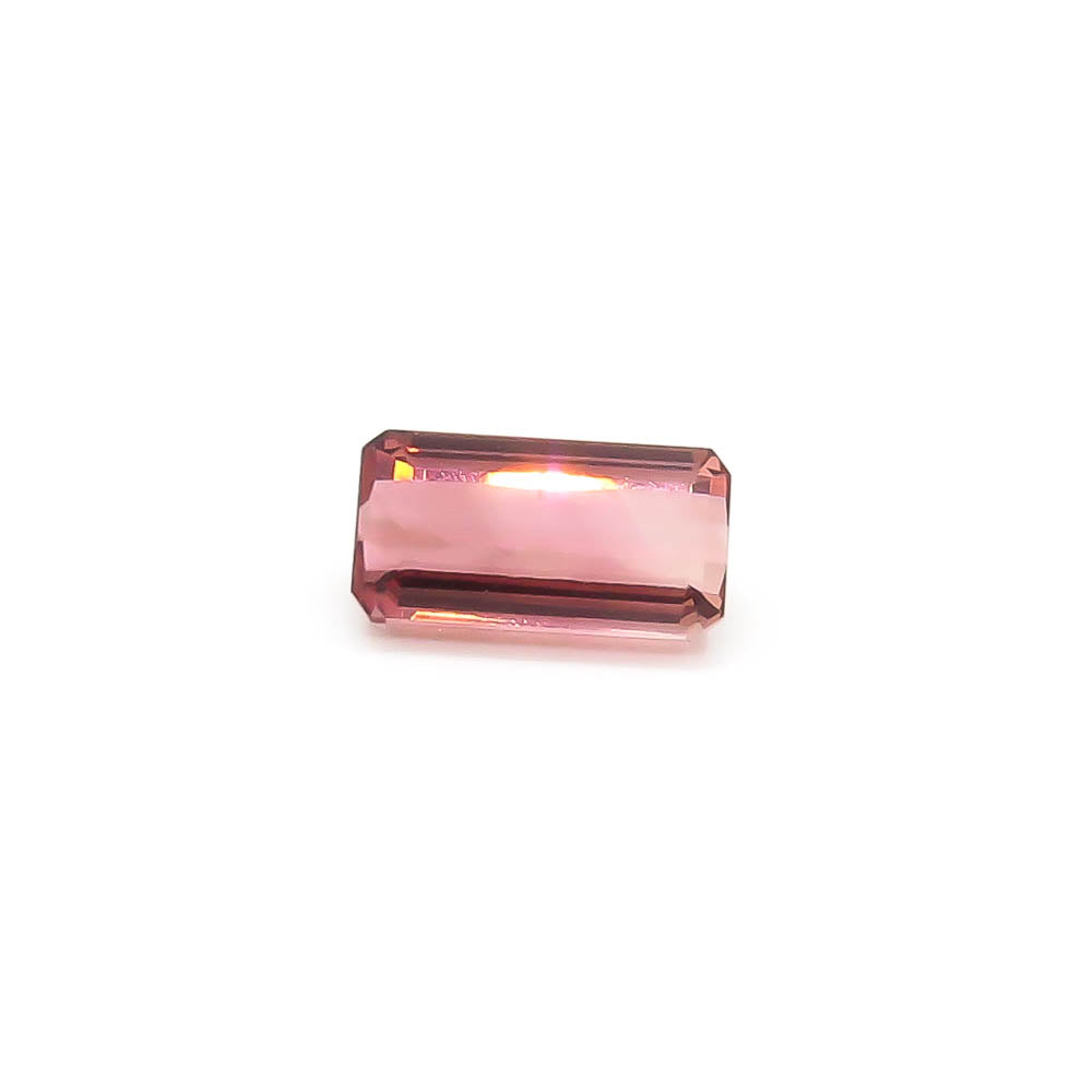 2.81 ct Octagon Faceted Bi-Colour Pink Tourmaline
