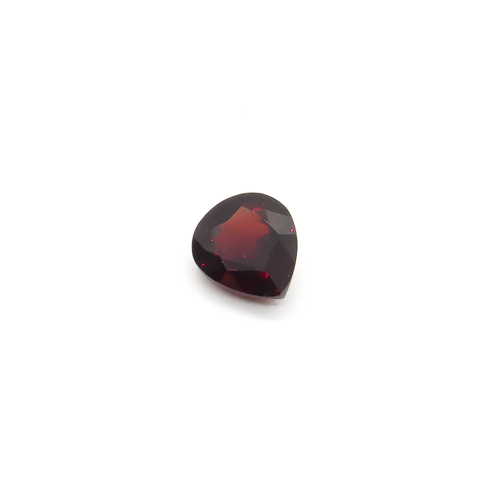 2.83 ct Wine-Red Pear Shaped Natural Pyrope Garnet