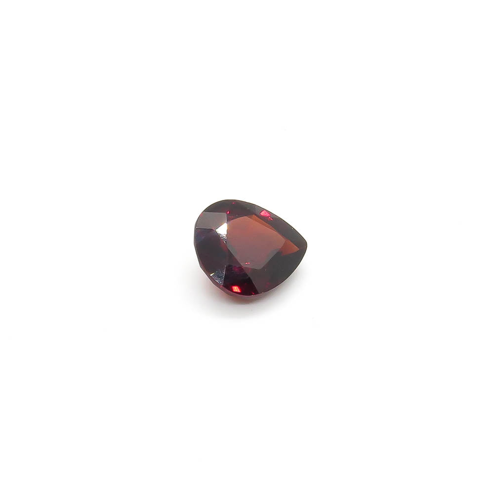 2.83 ct Wine-Red Pear Shaped Natural Pyrope Garnet