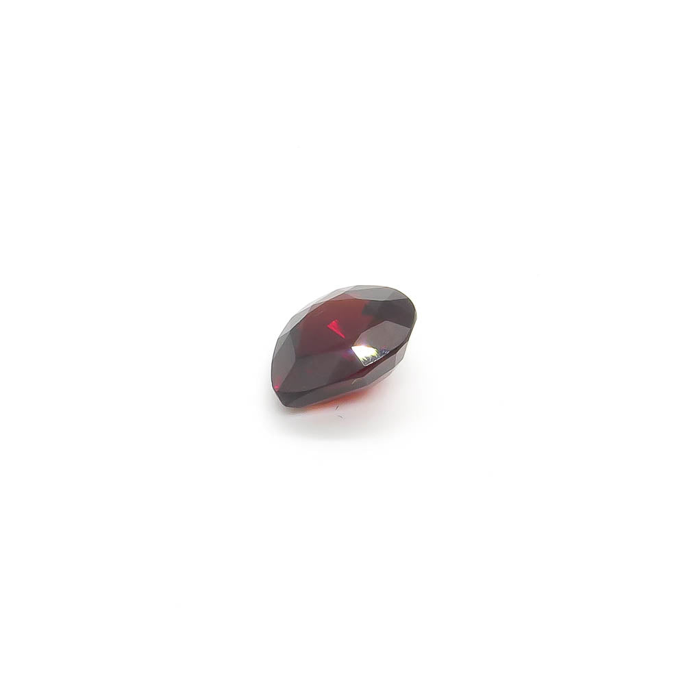 2.83 ct Wine-Red Pear Shaped Natural Pyrope Garnet