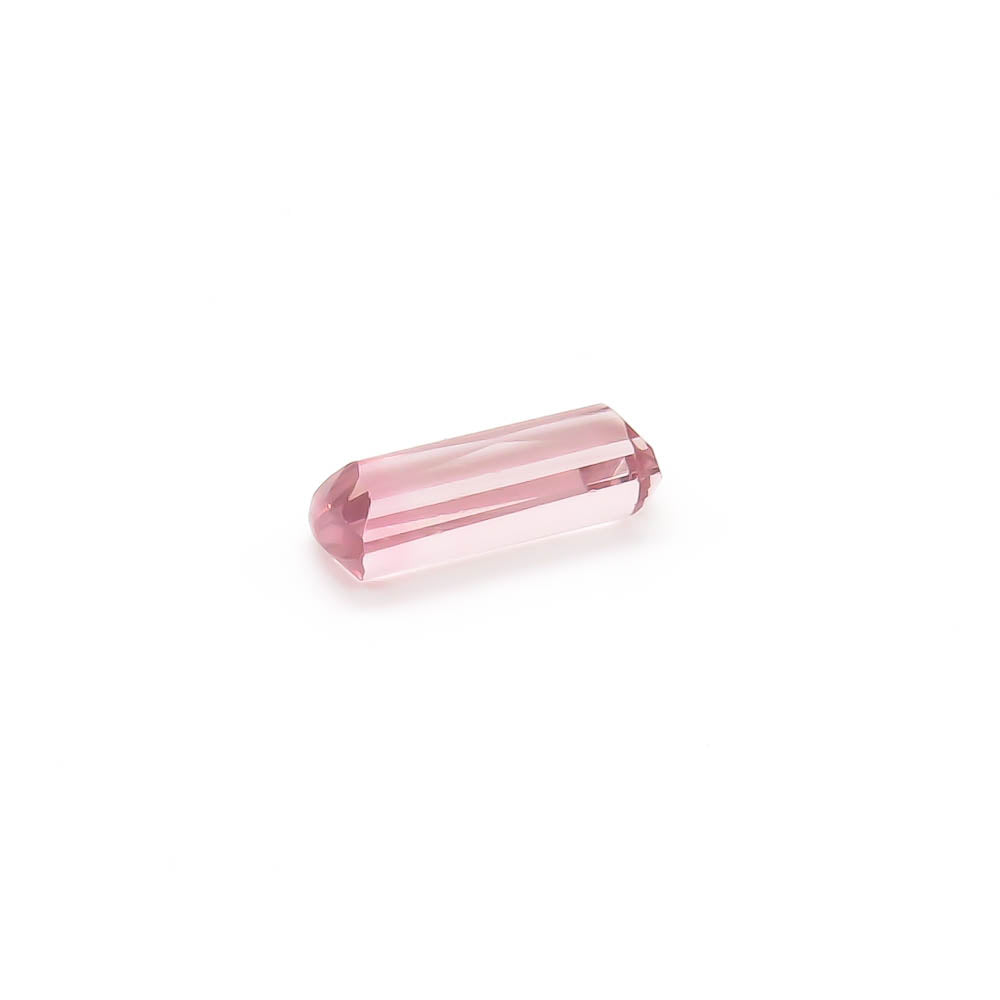 2.61 ct Modified Baguette Faceted Bi-Colour Pink Tourmaline
