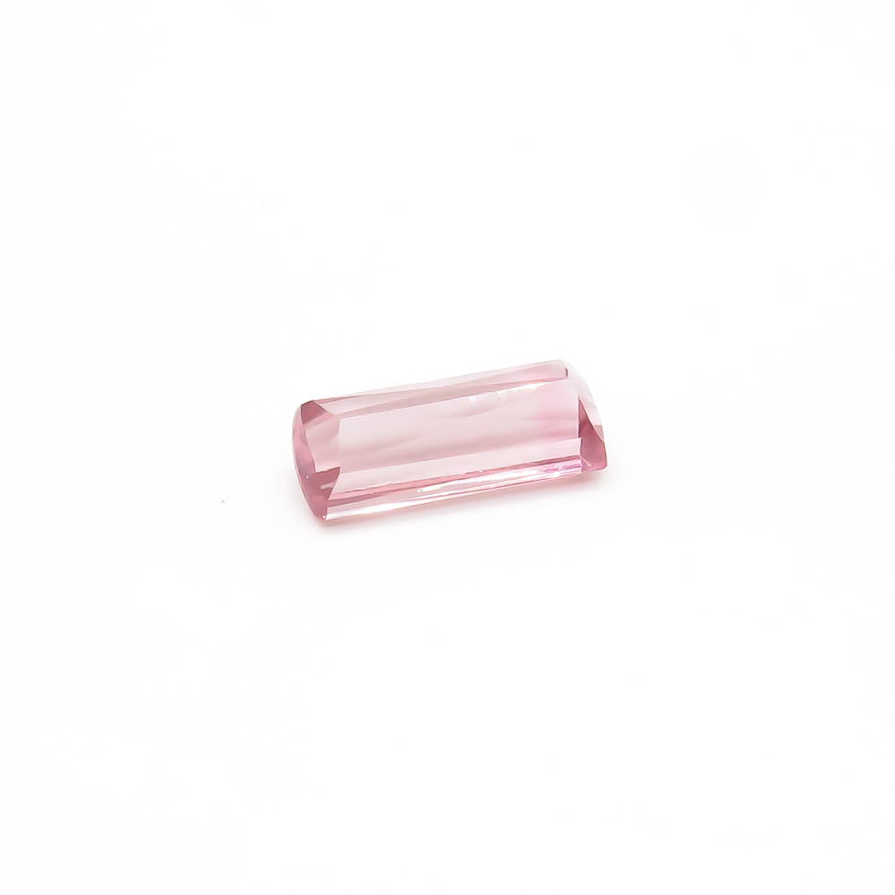 2.61 ct Modified Baguette Faceted Bi-Colour Pink Tourmaline