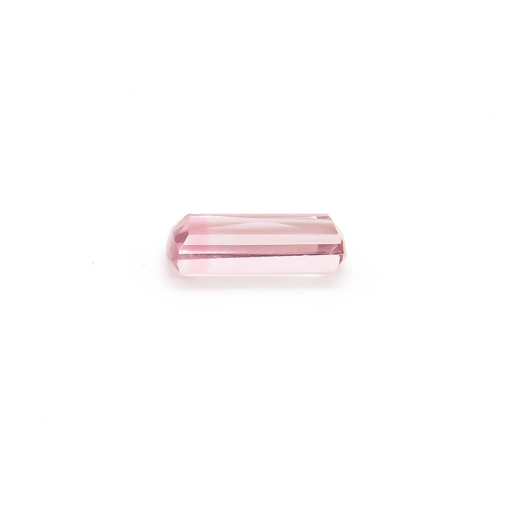2.61 ct Modified Baguette Faceted Bi-Colour Pink Tourmaline