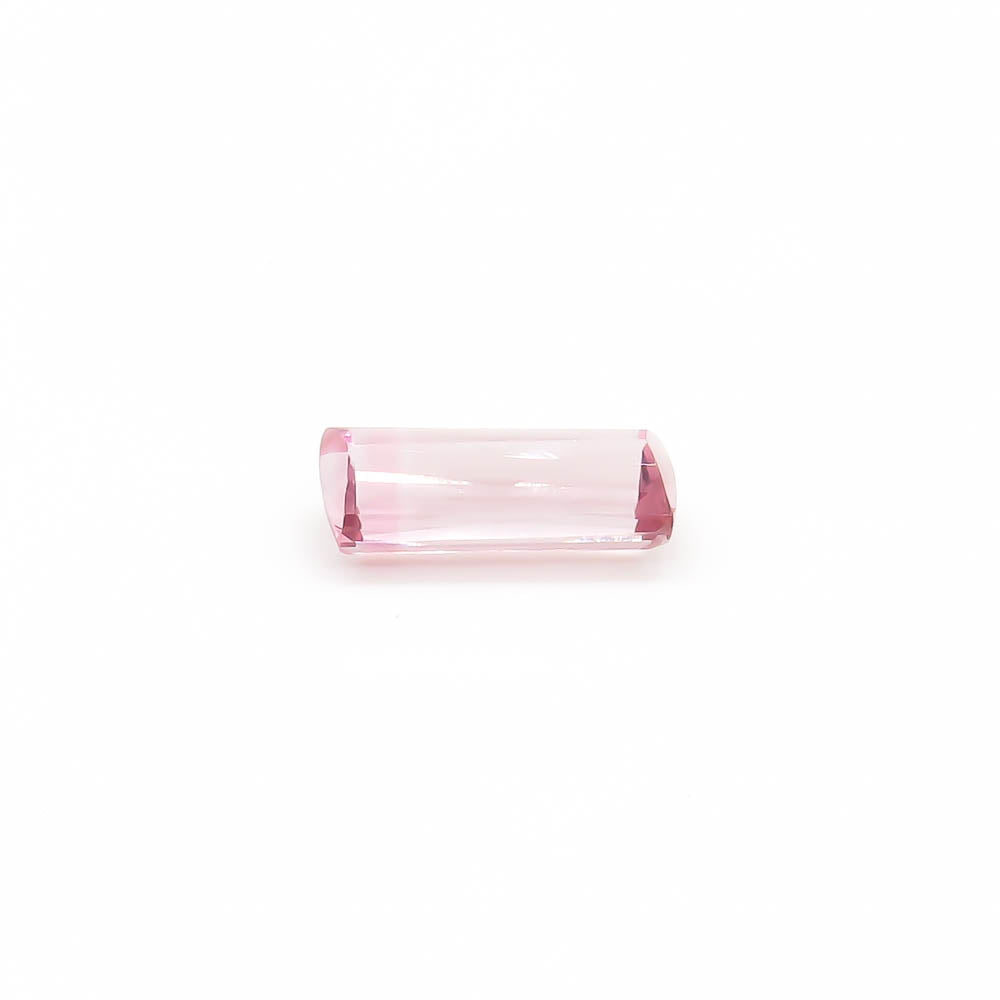 2.61 ct Modified Baguette Faceted Bi-Colour Pink Tourmaline