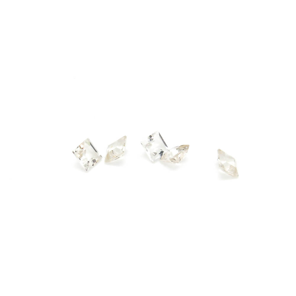 0.39 ct Square Faceted White Topaz