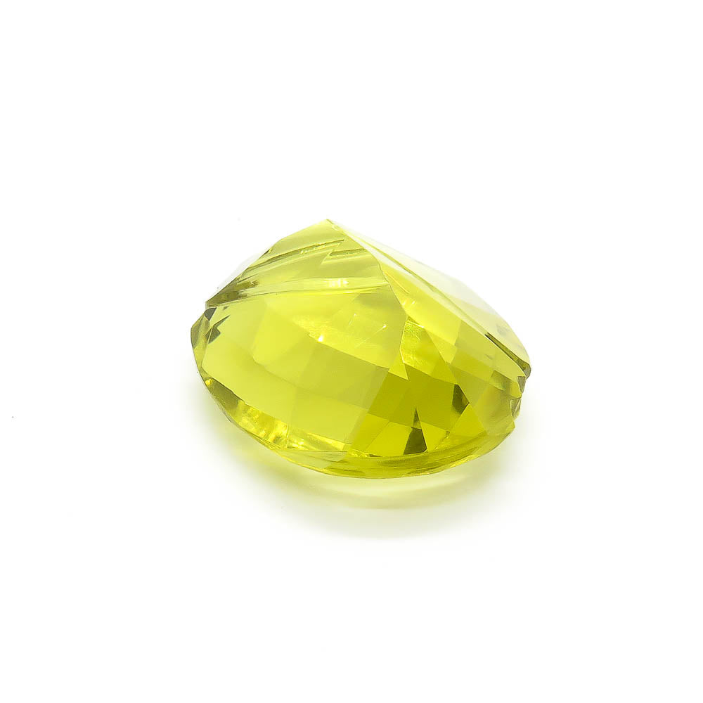 35.92 ct Designer Cut Lime Green Citrine (Lemon Quartz)