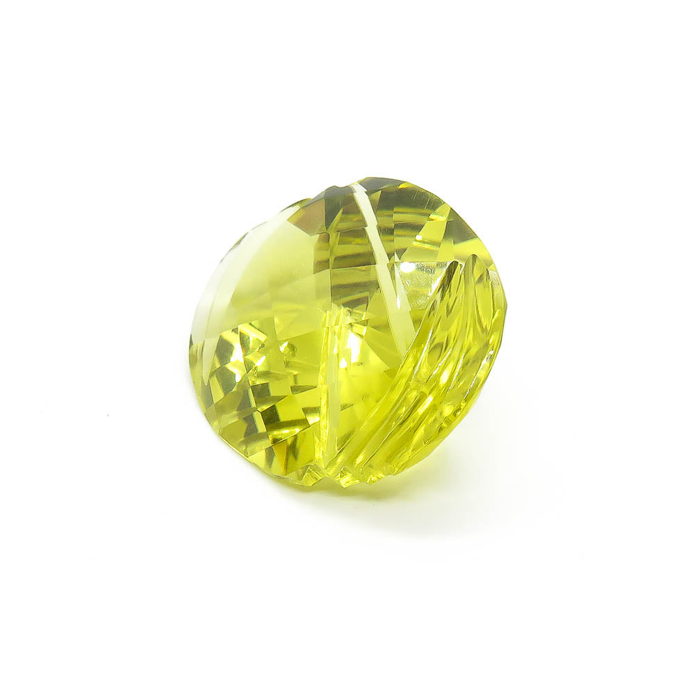 35.92 ct Designer Cut Lime Green Citrine (Lemon Quartz)