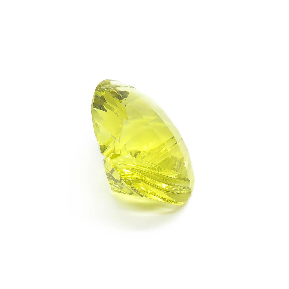 35.92 ct Designer Cut Lime Green Citrine (Lemon Quartz)