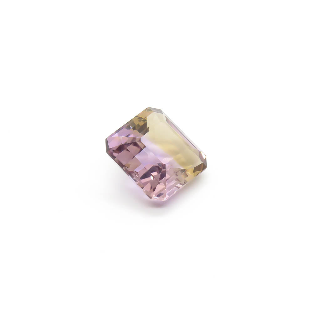 9.33 ct Pale Octagon Natural Bolivian Ametrine