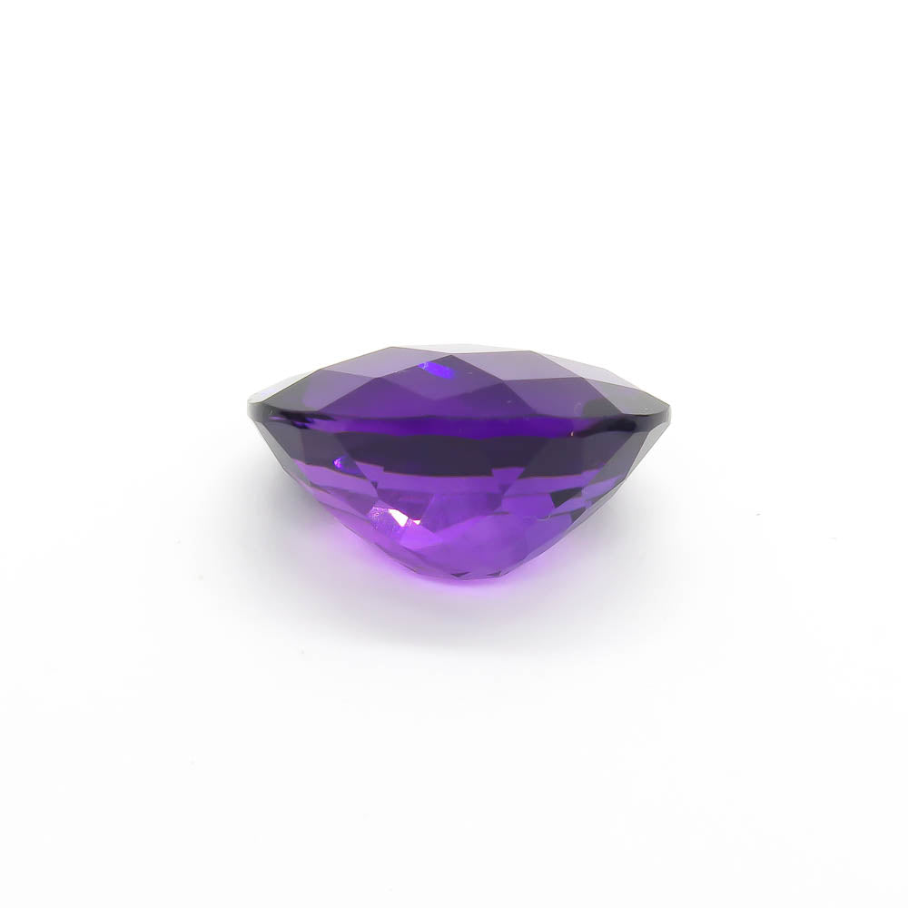 15.30 ct Oval Checkerbaord Amethyst