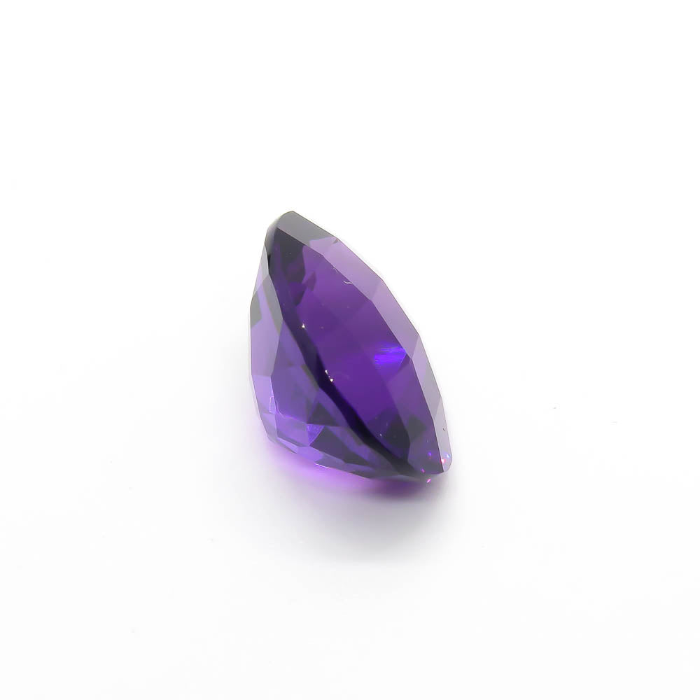 15.30 ct Oval Checkerbaord Amethyst