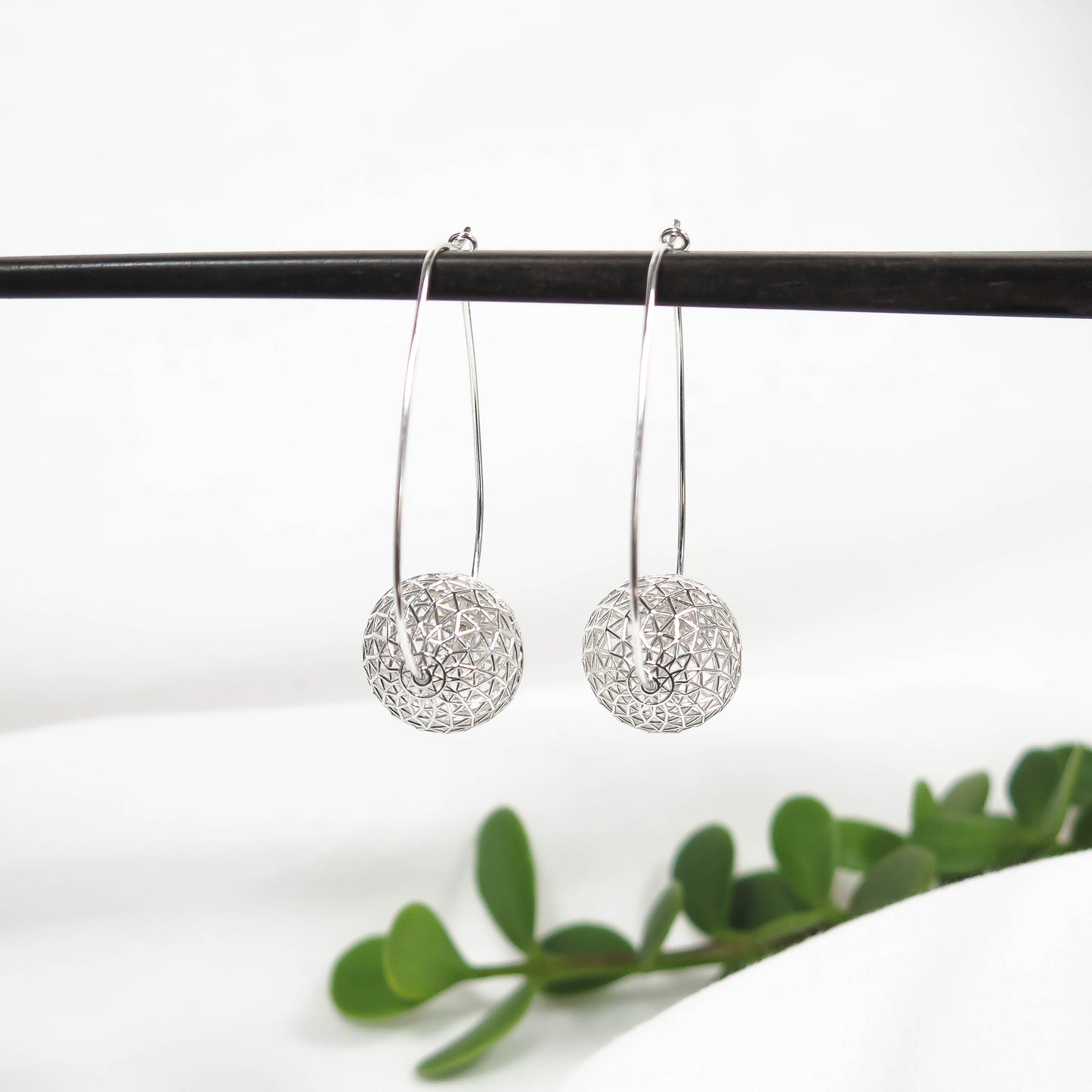 SALT EARRINGS #2 - STERLING SILVER EARRINGS