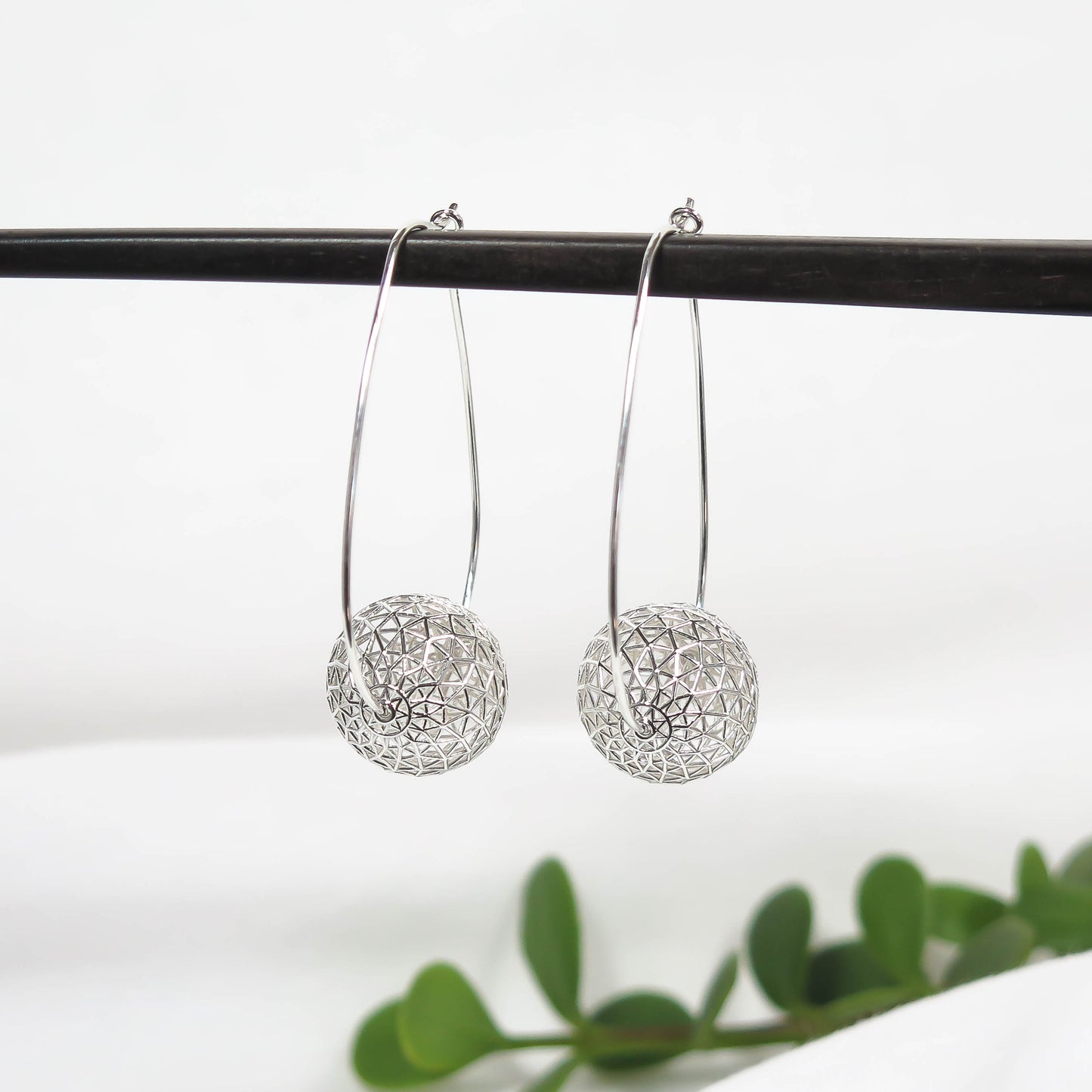 SALT EARRINGS #2 - STERLING SILVER EARRINGS