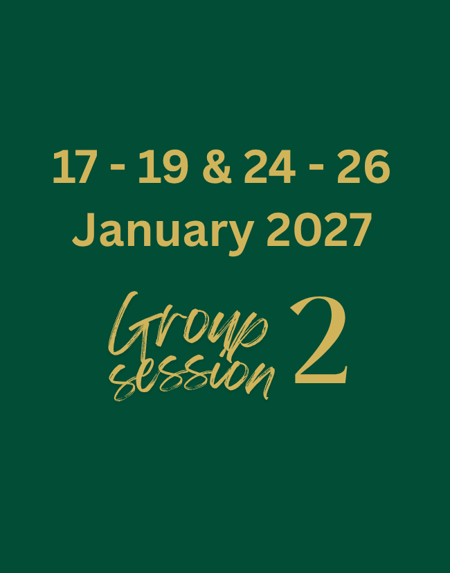 2027 Group 2 (17-19 & 24-26 January)