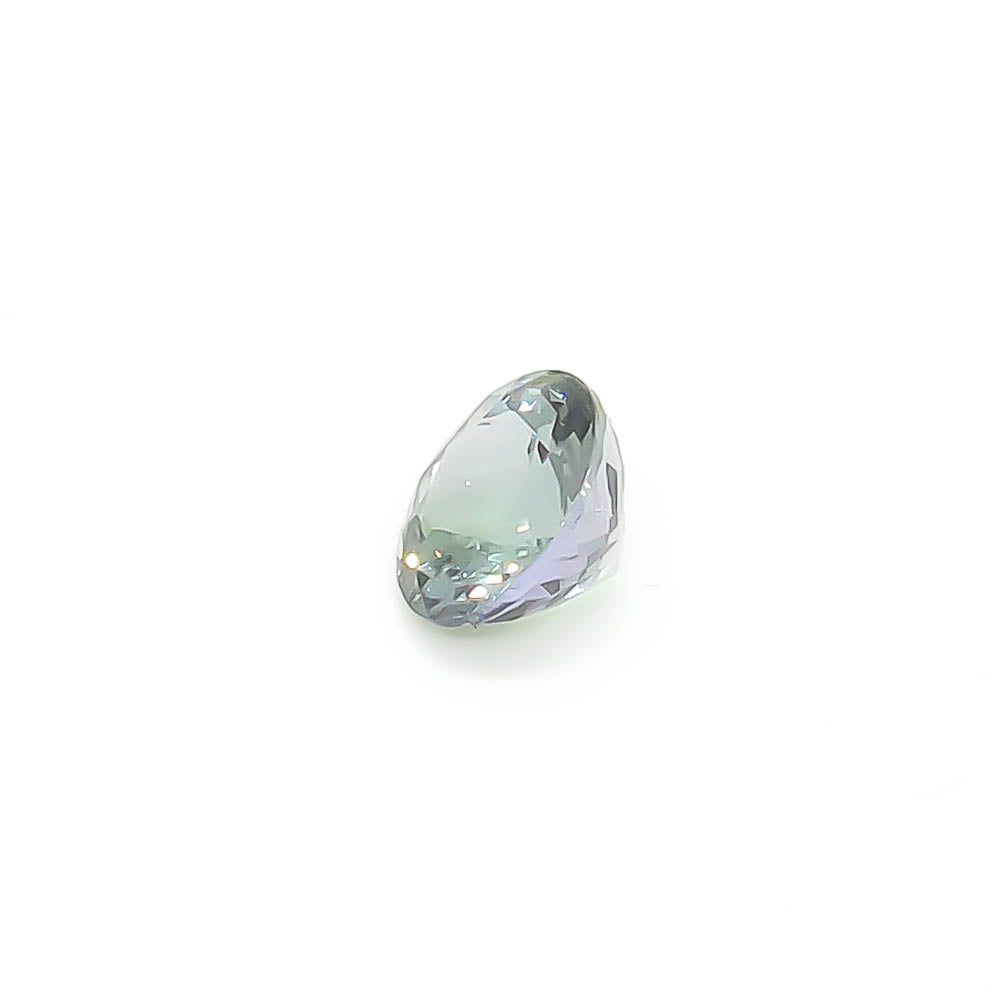 1.84 ct Round Faceted Peacock Tanzanite