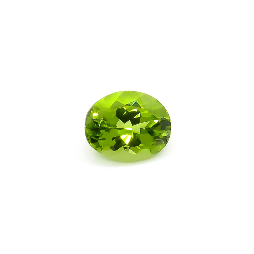 2.97 ct Oval Faceted Pakistani Peridot