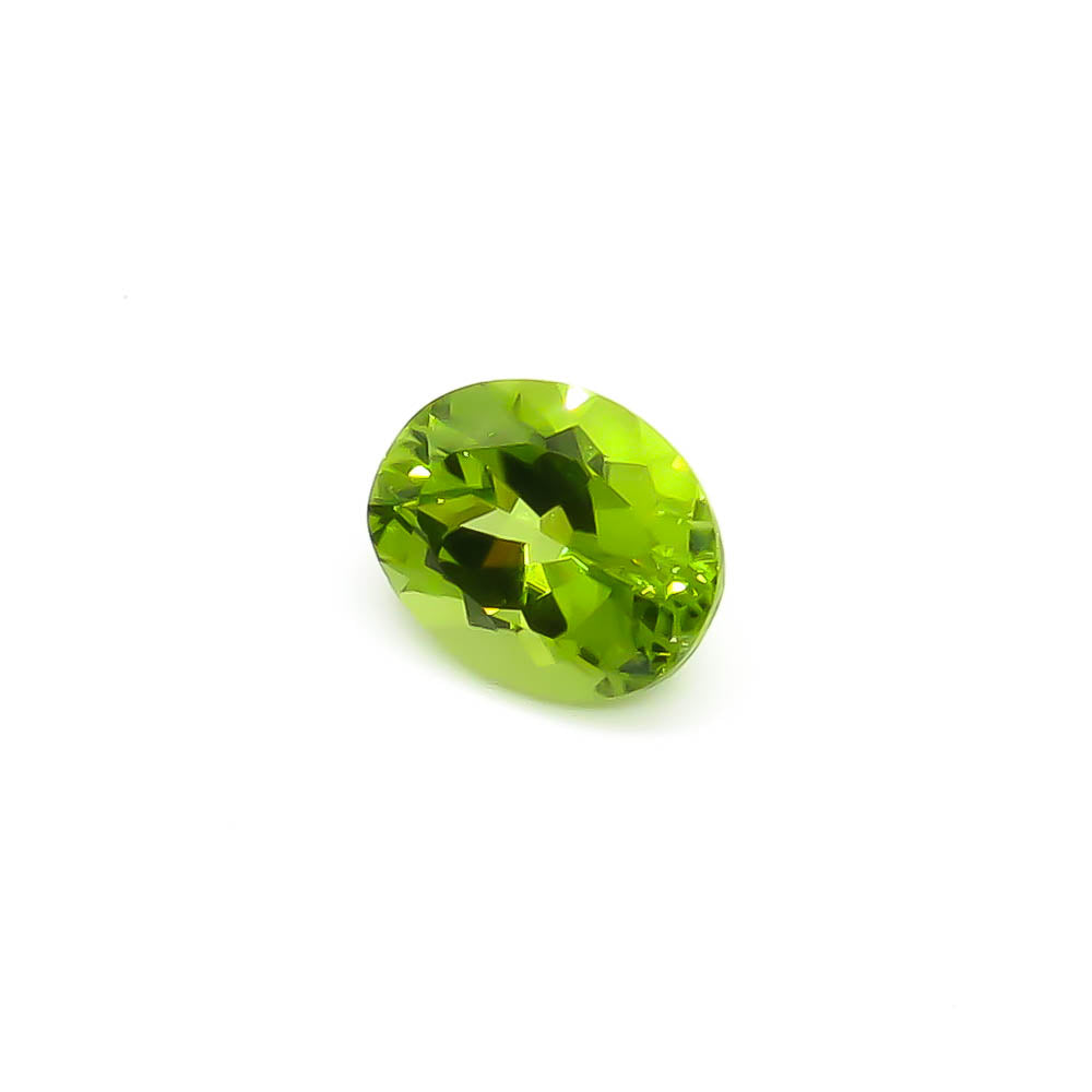 2.97 ct Oval Faceted Pakistani Peridot