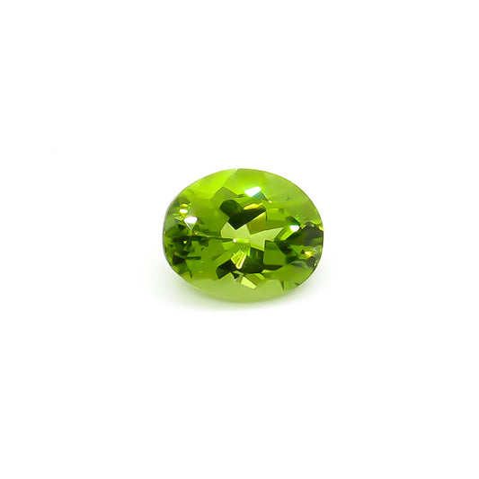 2.97 ct Oval Faceted Pakistani Peridot