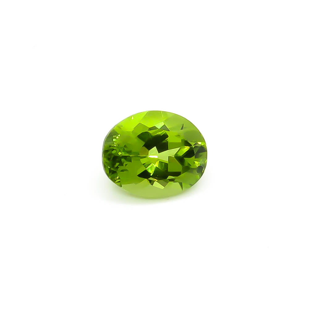 2.97 ct Oval Faceted Pakistani Peridot