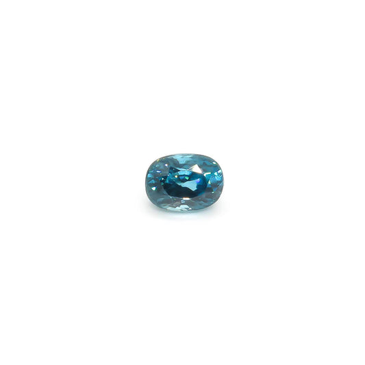 2.00 ct Oval Sky Blue Natural Zircon