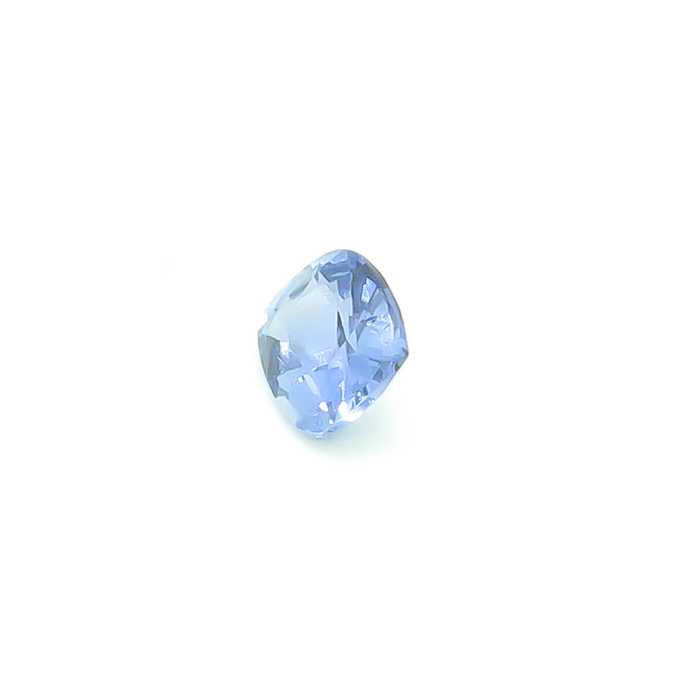 0.68 ct Cushion Cut Light Blue Natural Ceylon Sapphire