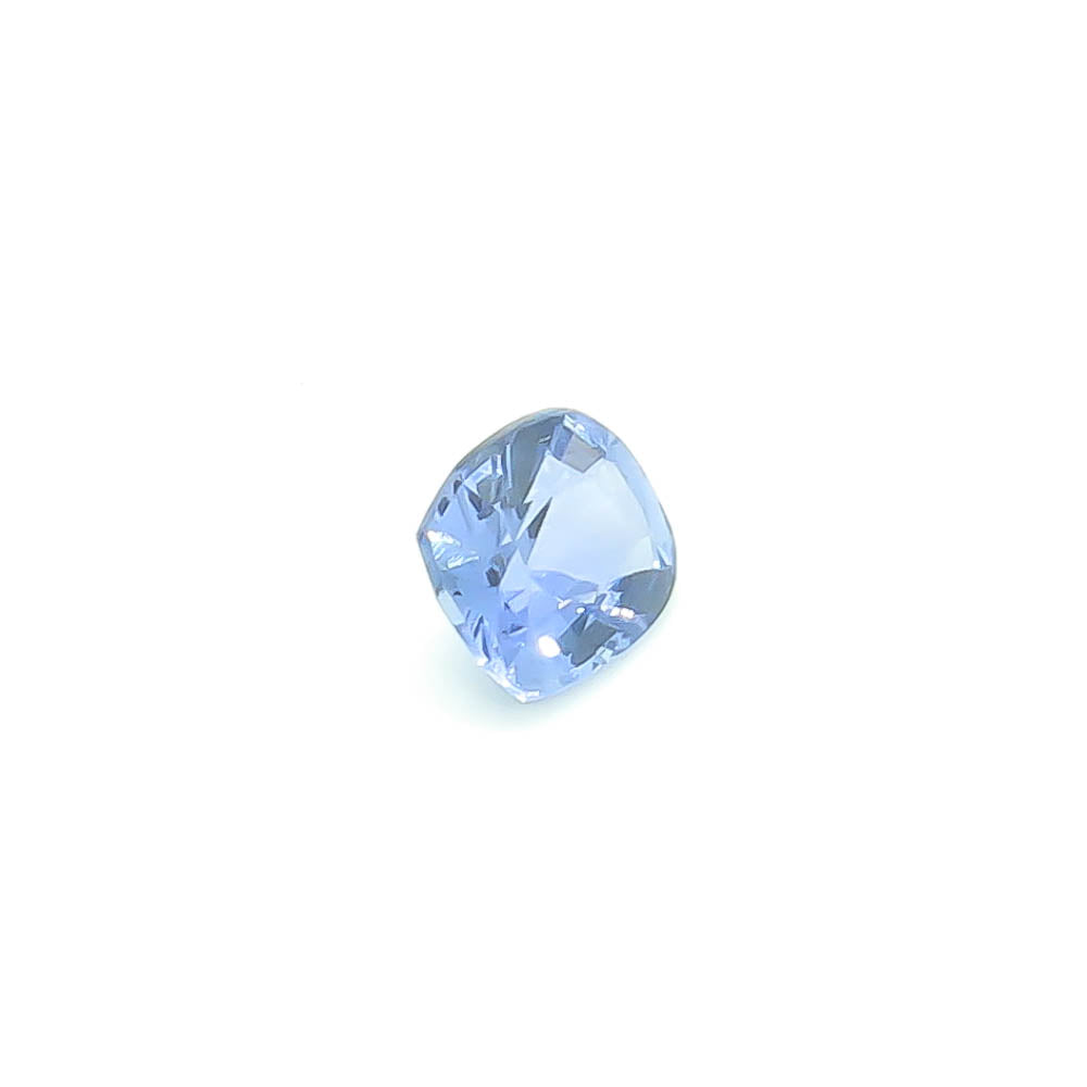 0.68 ct Cushion Cut Light Blue Natural Ceylon Sapphire