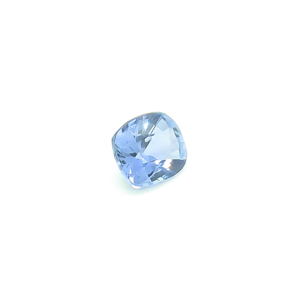 0.68 ct Cushion Cut Light Blue Natural Ceylon Sapphire