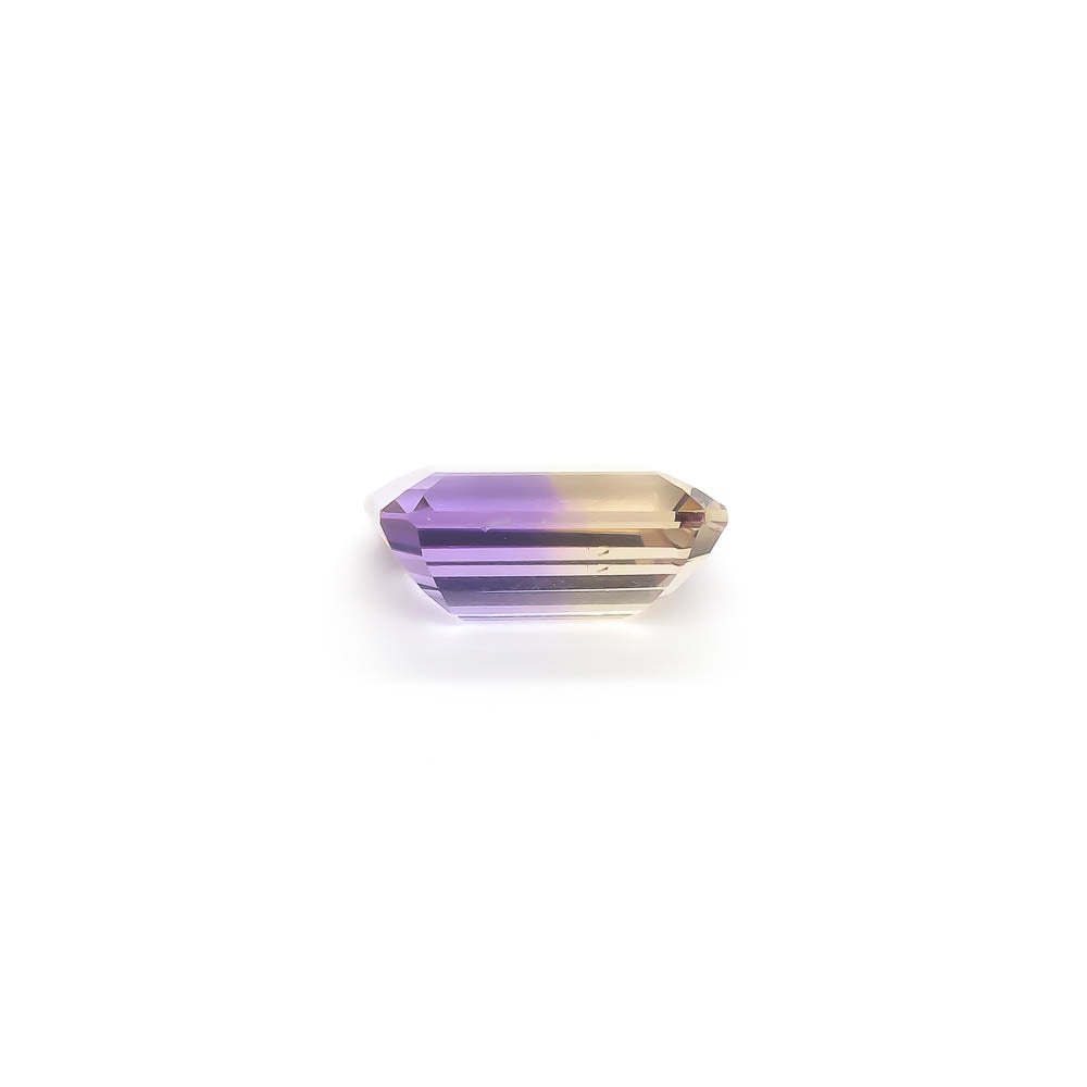 6.85 ct Octagon Faceted UNTREATED Natural Bolivian Ametrine