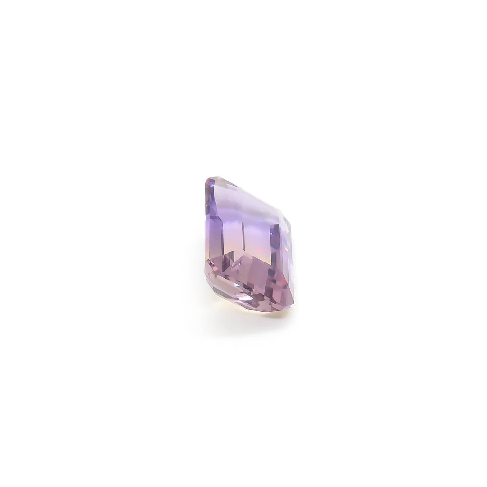 6.85 ct Octagon Faceted UNTREATED Natural Bolivian Ametrine