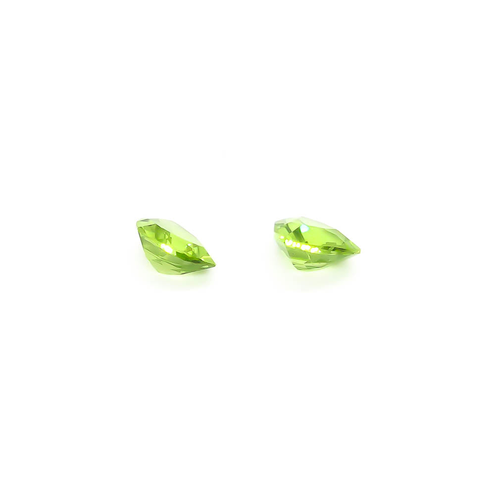 3.33 ct Trilliant Cut Pakistan Peridot Set Of 2 Stones