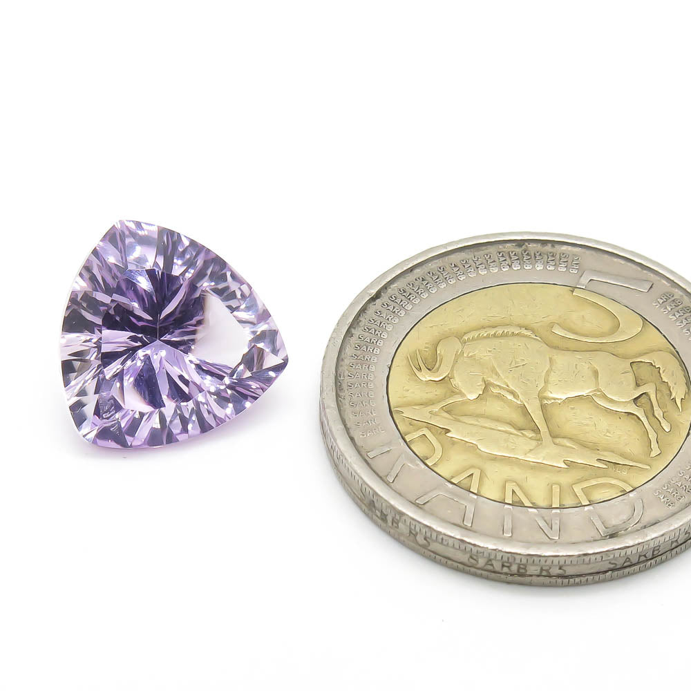 6.20 ct Designer Cut Rose de France Amethyst