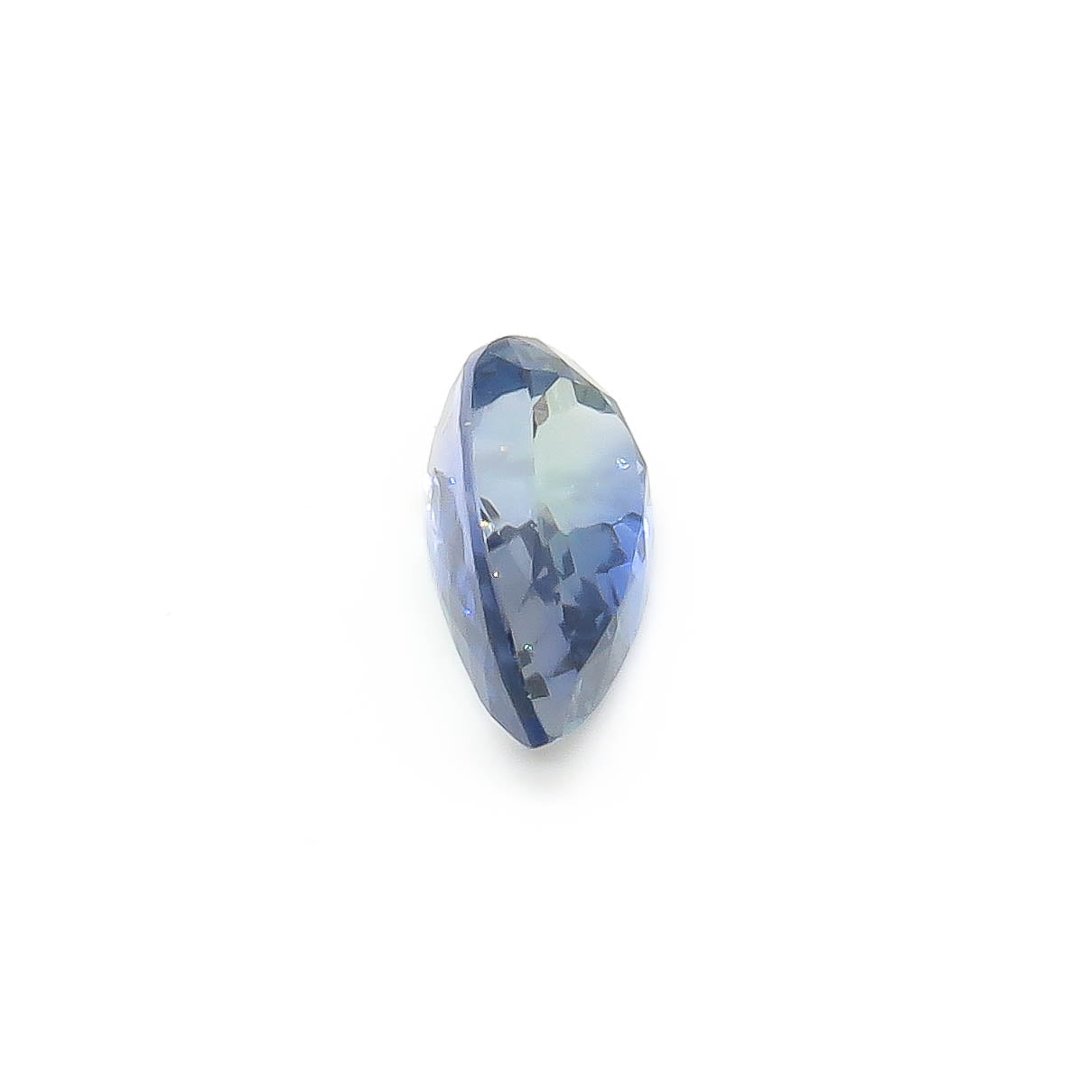 3.38 ct Pear Shape Faceted Peacock Tanzanite