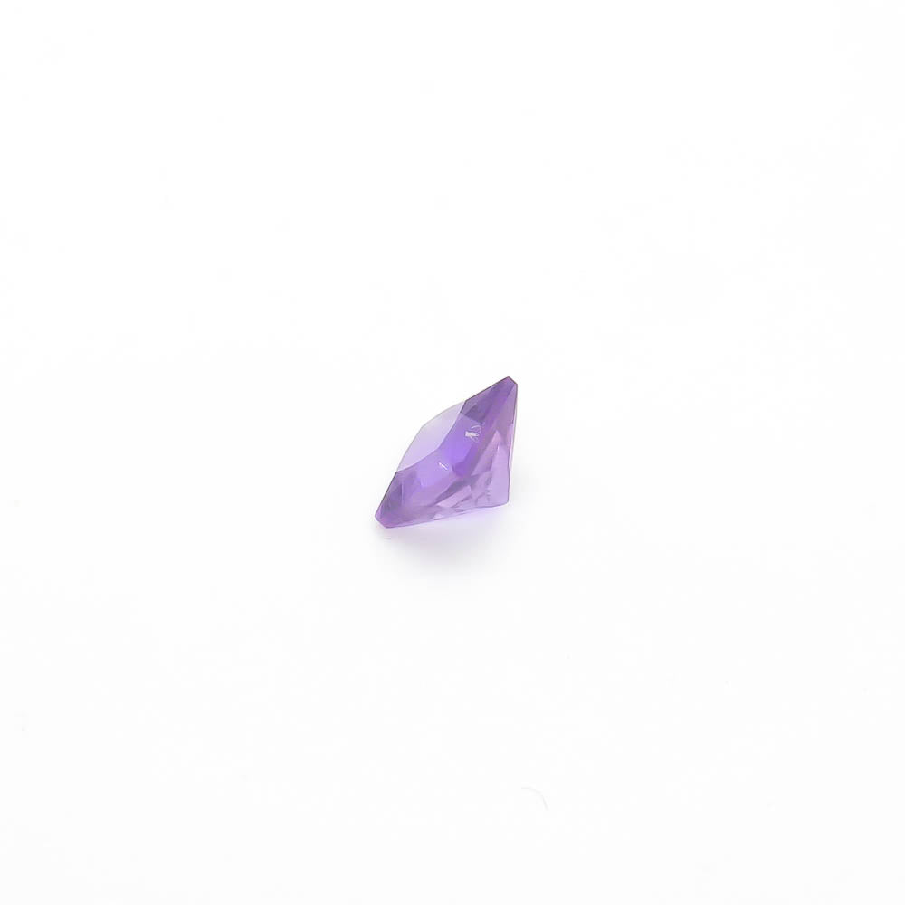 0.54 ct (5mm x 5mm) Square Faceted Amethyst - Medium Purple