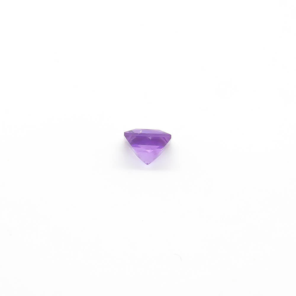 0.54 ct (5mm x 5mm) Square Faceted Amethyst - Medium Purple